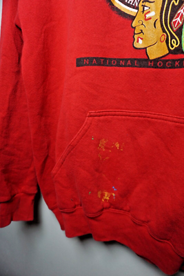 Hoodie Zippé Gris Pour Homme Chicago Blackhawks