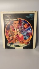 Vintage James Bond: From Russia With Love RCA Selectavision CED VideoDisc Movie