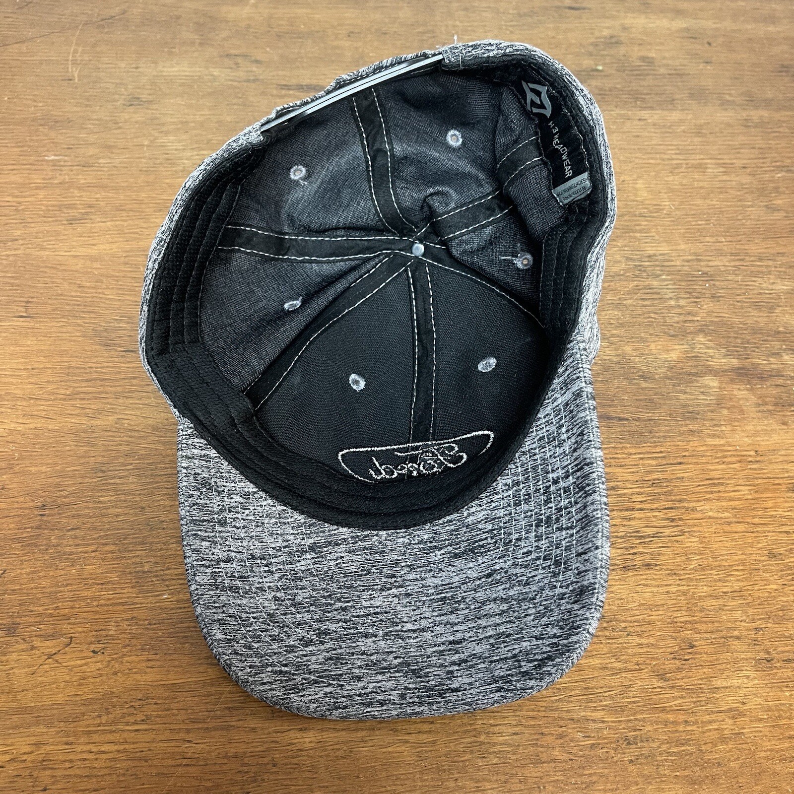 Gray Polyester Ford Snapback Baseball Cap Hat - image 5