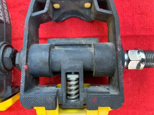 Vintage 80's LOOK PS 75 Clipless + Flat Pedals Touring Pedals 9/16x20 NICE - Picture 5 of 12