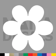 Flower Vinyl Die Cut Decal Sticker - Daisy Garden Plant Bloom