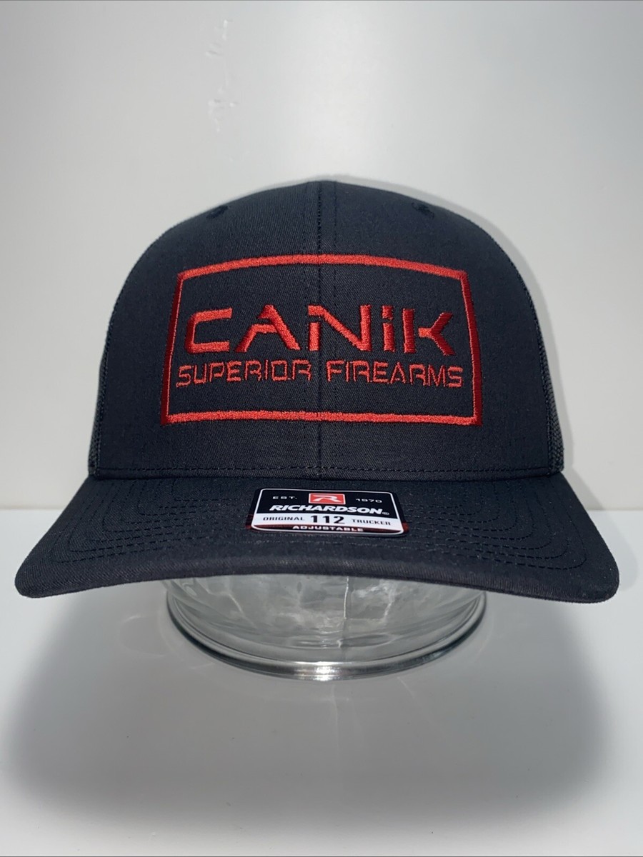 Canik Superior Firearms Hat Men's Richardson 112 Black/black Red