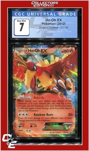 Ho-Oh-EX graded CGC 7 for sale on eBay