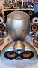 Minipod Blueroom Speakers by Scandyna. Komplettset mit 5 Lautsprechern. Wie Neu