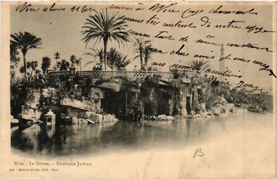 CPA AK NICE - La Grotte - Nouveaux Jardins (513864)