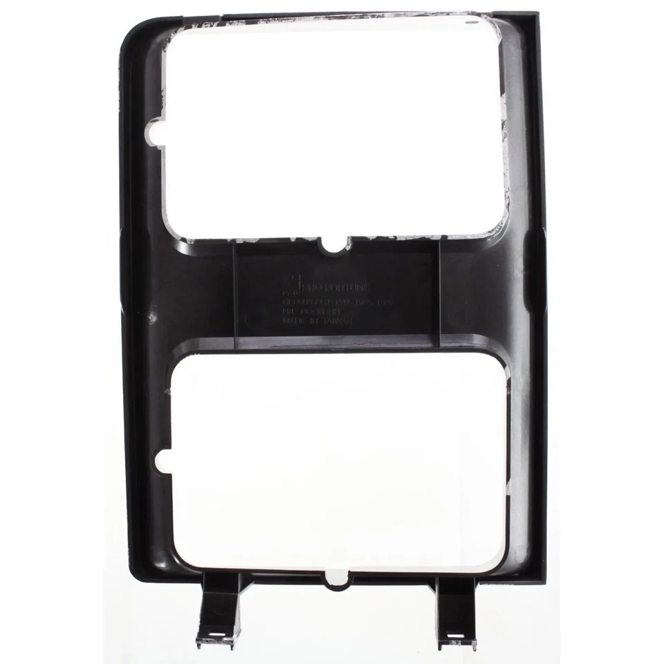 Headlight Doors/Bezels Silver LH & RH Pair Set For 1985-1991 CHEVROLET GMC Foto 4 de 4