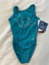 Motionwear Mermaid Gymnastics Leotard Child s Size 5-6