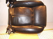 Jaguar 2001 Xjr Front Right Pass Seat Leather Black 1 Cushion Cover With Heat