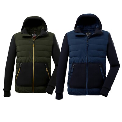 Killtec KOW 158 Herren Steppjacke Outdoor Hybridjacke Wasserdicht  37572/836/756