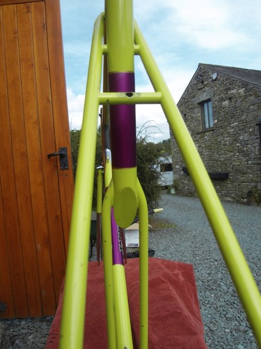 Exquisite Bill Gray built special. Hellenic triangle, split seat tube. Stunning - Picture 2 of 12