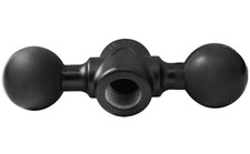 RAM-217-3U RAM C-Size Double Ball Adapter with 1/2" NPT Threaded Hole 1.5" Balls