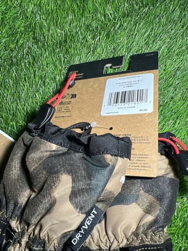 The North Face NWT Kids Montana Ski Mitt Utility Brown Camo Size XS NWT's - Picture 3 of 5