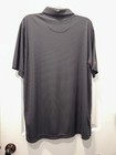 NWT, Jack Nicklaus Men's Caviar Mini Jacquard Polo-CAVIAR BLACK-LARGE — photo 4