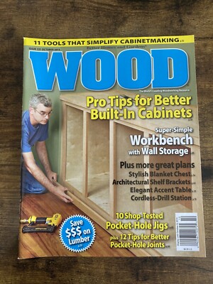 Vintage Issue 221 October 2013 WOOD Magazine Wodworking Home Improvement