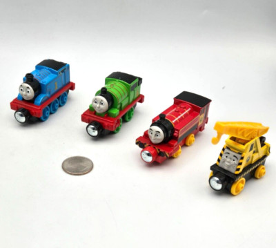 Thomas Friends Train Tank Diecast Take n Play Along Victor Kevin Percy Lot x4