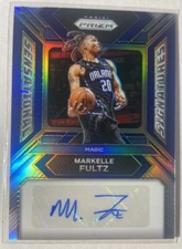 Markelle Fultz 2023-24 Panini Prizm Sensational Signatures Blue Autograph SP /49