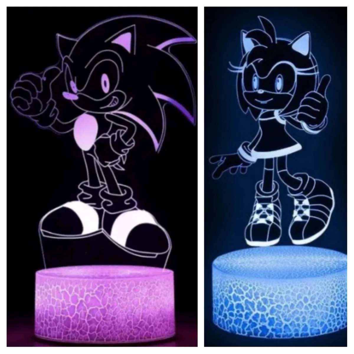 sonic the hedgehog, amy rose, and dark sonic (sonic) drawn by