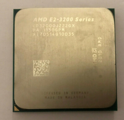AMD E2-Series E2-3200 - 2.40 GHz (ED32000JZ22GX) DA Socket FM1 #180
