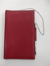 Hermes Agenda with ballpoint pen notebook cover red 19