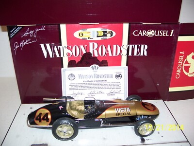#44 JIM RATHMAN  1960 OFFY WATSON ROADSTER CAROUSEL 1  ''TRAVELON SPECIAL'' READ!