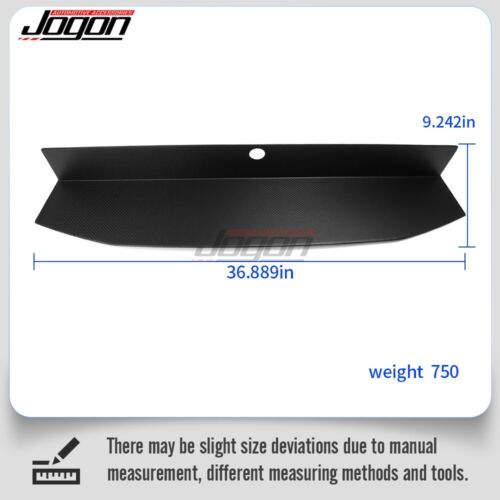 Carbono mate para Ford Mustang S650 V8 GT 2024 2025 tapa trasera decoración panel moldura - Imagen 2 de 11