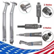 Dental High/Low Speed Straight Contra Angle Handpiece Air Motor 2/4H Y1BA4