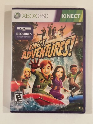 Kinect Adventures (Microsoft Xbox 360, 2010) BRAND NEW SEALED