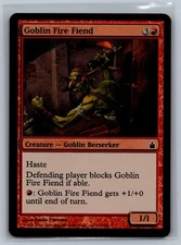 Magic MTG Ravnica City Of Guilds Goblin Fire Fiend #127/306 Foil TCG CCG