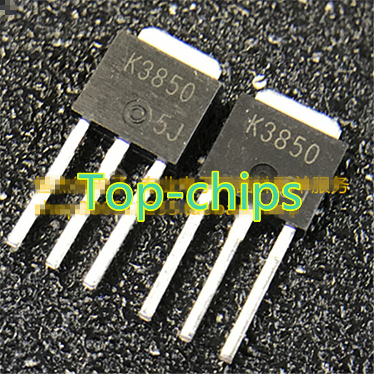 10 Pezzi Transistor 2SK3755 - TO-220F, Nuovo, Generico, Per Progetti Elettronici O Riparazioni