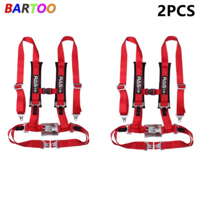Universal 4-Point RASTP Car Auto Harness Strap Racing Sport Seat Belt