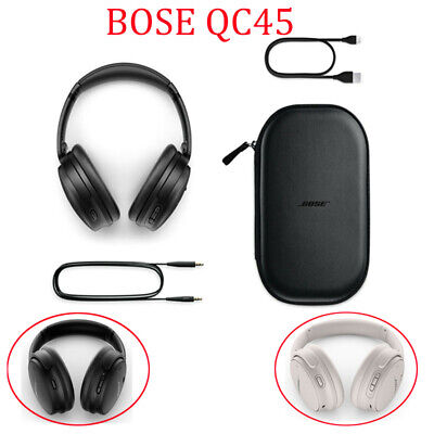 Bose QC45 over-ear wireless NC headphones (black)