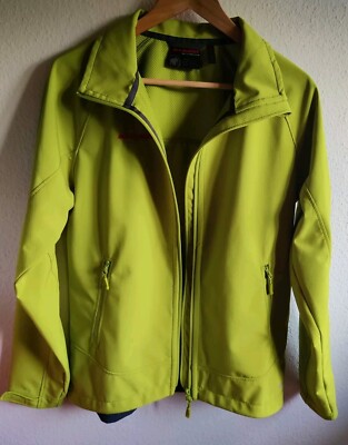JACKE SOFTSHELL JACKE von Mammut Gr.40 -L grün- gelb w.Neu