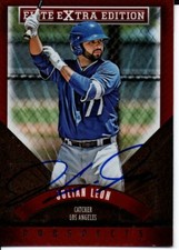 Julian Leon 2015 Panini Elite Autographed Signed Card