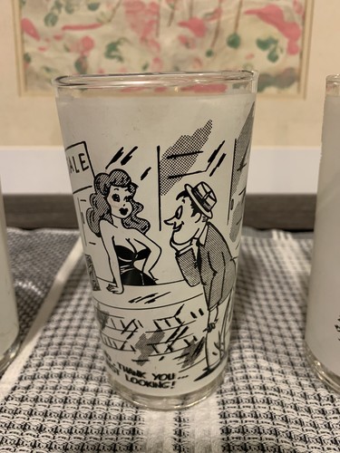 JUEGO DE 5 VASOS CÓMIC ARRIESGADOS PARA ADULTOS, 12 OZ. HIGH-BALL, DE STARLYTE - Imagen 4 de 10