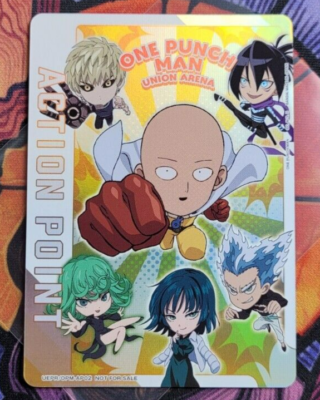 One Punch Man Action Point Foil Holo Promo OPM-AP02 Union Arena