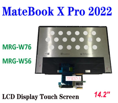 For Huawei MateBook X Pro 2022 MRG-W76 MRG-W56LCD Display Touch Screen Digitizer