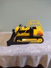 Vintage Mighty Tonka T-9 Turbo Diesel Bulldozer Yellow #43101 Pressed Steel 1970