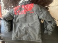 Spyder Jacket Youth Boys Medium 8 Gray Red Nexus Puffer Winter Coat