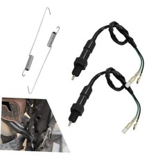 2 PCS Motorcycle Rear Brake Light Switches, Rapid Response 2-Wire Tail Light