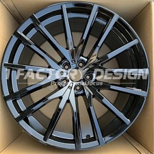 1pc Custom Forged Wheels Rims Gloss Black For Audi Bmw Porsche Mercedes Benz