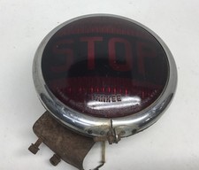 Vintage Stop Light Lamp 7 Old Yankee Fire Truck Original Partss3-3