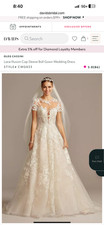 davids bridal wedding dress size 18
