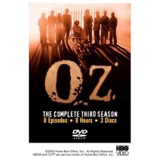 Oz: Season 3 On DVD With J K Simmons And B D Wong Very Good D18