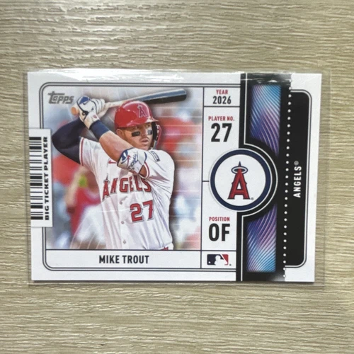 2026 Topps Series 1 Mike Trout Base (RAW)