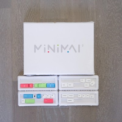 GMK Minimal 2 base w/ extras!! Sealed, Brand New!!