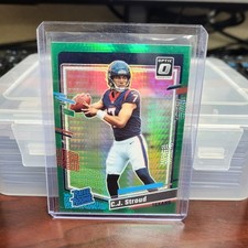 CJ Stroud 2023 Donruss Optic #244 Green Hyper Rated Rookie 
