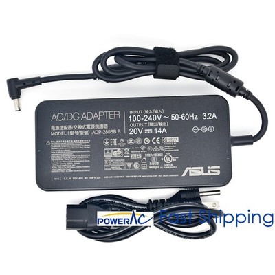 ASUS 280W Charger Adapter for ROG Zephyrus Duo 15 SE GX551QS 6.0×3.7mm Tip
