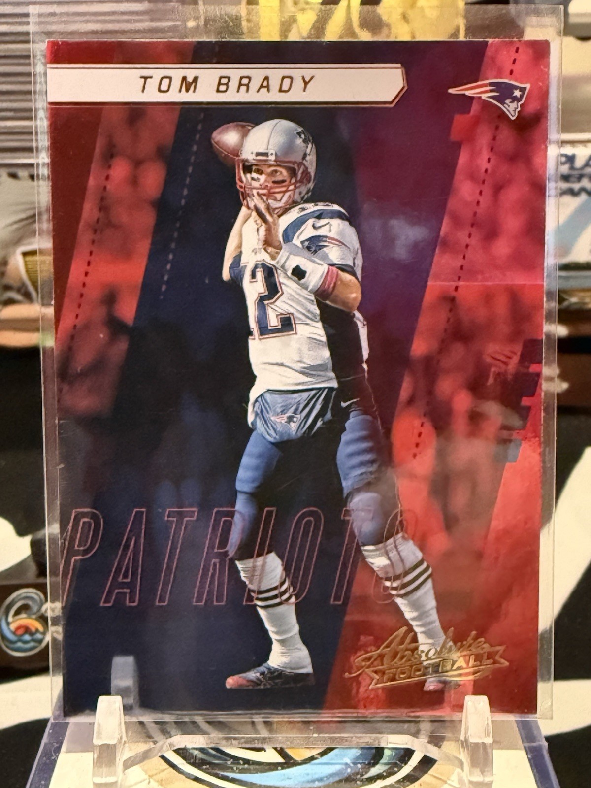 Tom Brady #66 Panini Absolute 2017 New England Patriots 13V