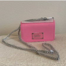 NWT  Marc Jacobs Small Crossbody Bag Petal Pink / Chain Strap Pink Purse