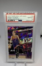 2025 Panini NSCC VIP Gold Diana Taurasi Purple Sparkle /50 PSA 10